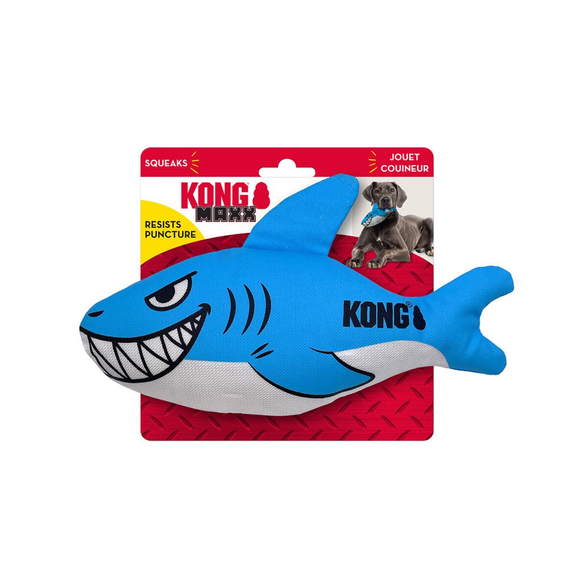 KONG Maxx Shark Dog Toy – Medium